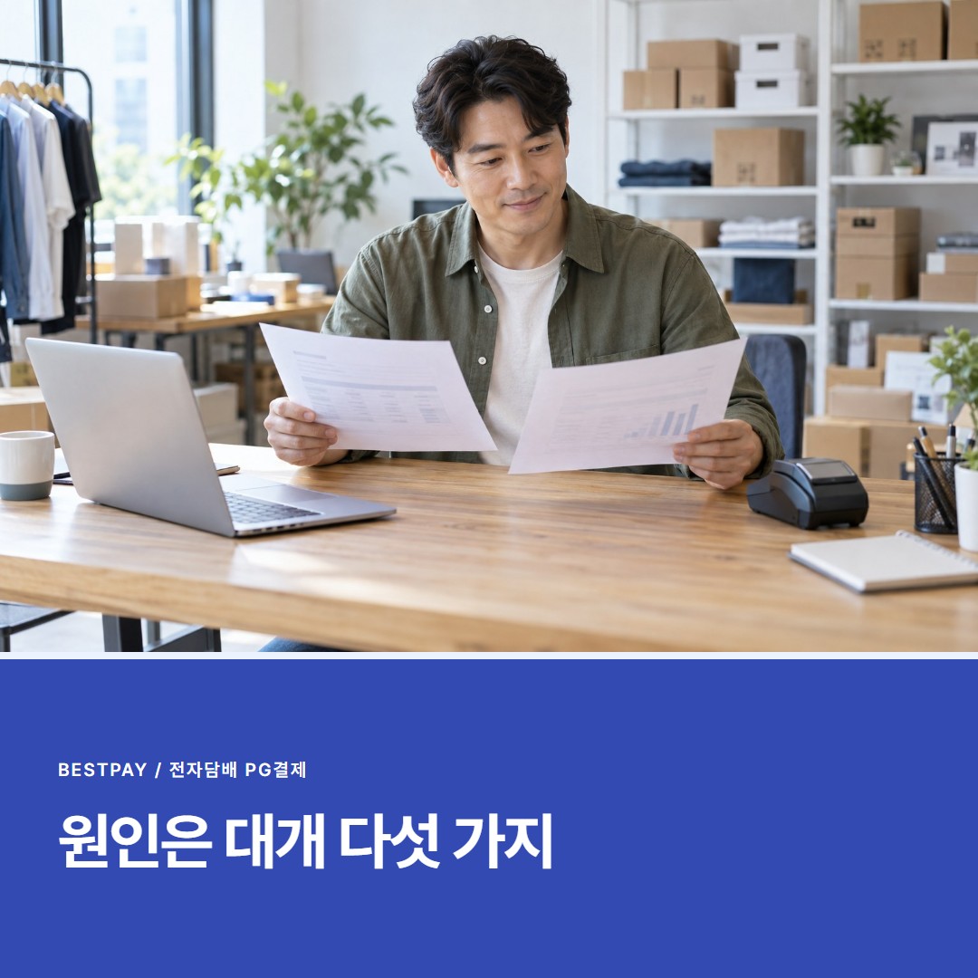 원인은 대개 다섯 가지 — 결제 오류